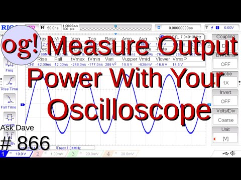 Measure Outpur Power With Your Oscilloscope (866)