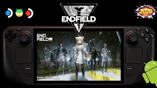 Arknights Endfield - SteamOS Waydroid Android 13 - Steam Deck OLED LCD
