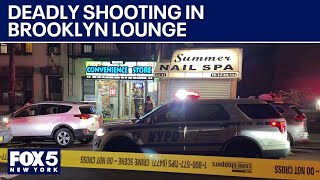 LIVE: 11 people shot, 3 killed, after shooting inside Brooklyn lounge | Fox 5 NY News Video