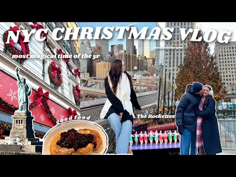 The perfect NYC CHRISTMAS WEEKEND | the Rockettes, ice skating, exploring nyc, good food + more