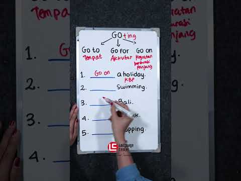 BEDANYA GO TO, GO FOR, DAN GO ON | SHORTS - Kampung Inggris LC