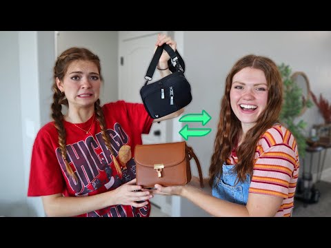 Swapping PURSES with my SISTER for a Day!