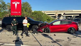 TESLA CRASHED MINUTES AFTER DELIVERY | TESLACAM STORIES 302