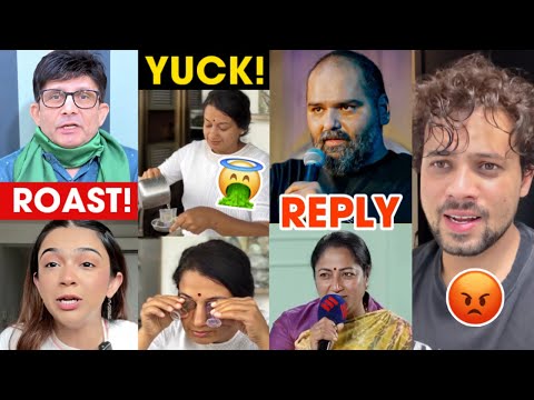 CHHI! WTF Is She Teaching…🤢🤮, KRK Roasts Rebel Kid, Kunal Kamra Reply to Rekha Gupta, Round2hell