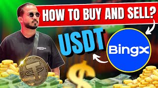 How to BUY or SELL USDT in BINGX ? 🔥 BINGX me USDT BUY or SELL Kaise Karen ? | INFO KATTA | 🔥