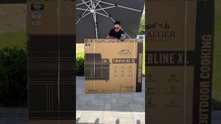 Unboxing the Traeger Timberline XL pellet grill. #pelletgrill #bbq #smoker