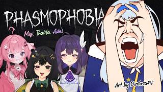 【PHASMOPHOBIA】Bukannya turu, malah nyari penyakit【Lily Ifeta with Miyi