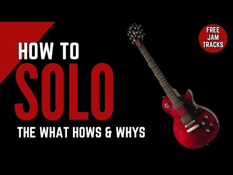 How to Solo on Guitar - The Choices Made Simple - with Tabs Scales Licks