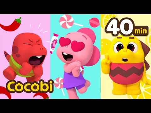 Sense of Taste and More! | Fun Videos for Kids | Cocobi