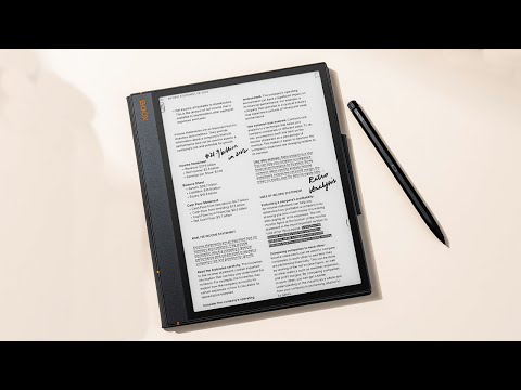 5 Best Note-Taking Tablets 2025 – Top 5 E-Ink Tablets 2025