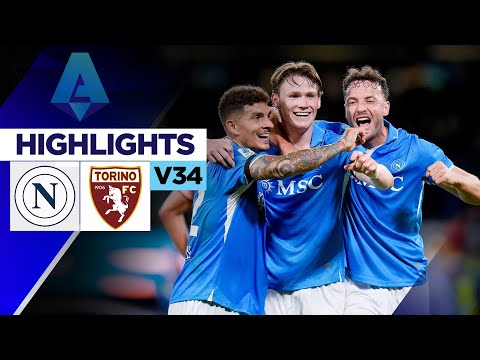 NAPOLI vs TORINO | MCTominay tỏa sáng ghi cú đúp giúp đội nhà đoạt ngôi đầu từ Inter | Serie A 24/25