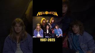 Helloween (1987-2025) #nostalgia #helloween #metal #music #heavymetal #metalmusic #shorts #80smusic