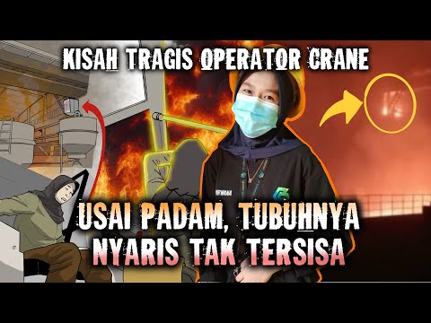 Nirwana Selle - Seleb Tiktok Terjebak Dalam Crane yang Terbakar