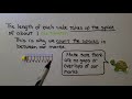 Measuring Lengths with a Centimeter Model