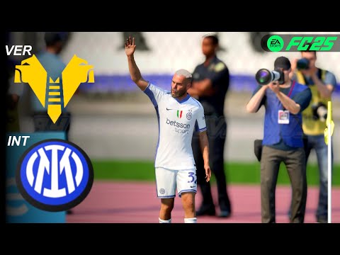 Verona vs Inter - Serie A 2024/2025, 13ª Giornata - FC 25