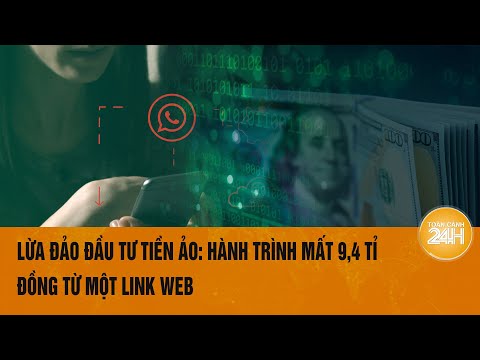 Lừa đảo đầu tư tiền ảo: Hành trình mất 9,4 tỉ đồng từ một link web | Toàn cảnh 24h