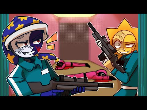 Roblox Ink Game KILLING THE GUARDS ENDING (Rebel Escape)