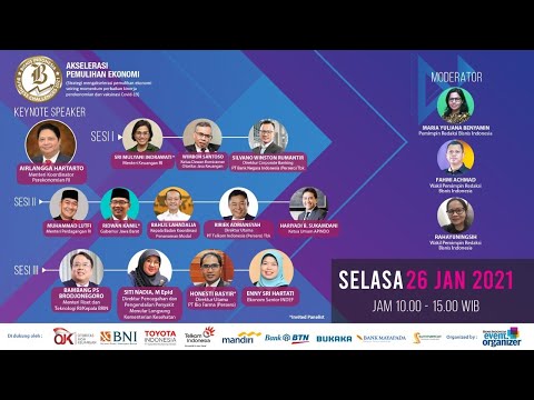 Bisnis Indonesia Business Challenges 2021 "Akselerasi Pemulihan Ekonomi" Sesi II