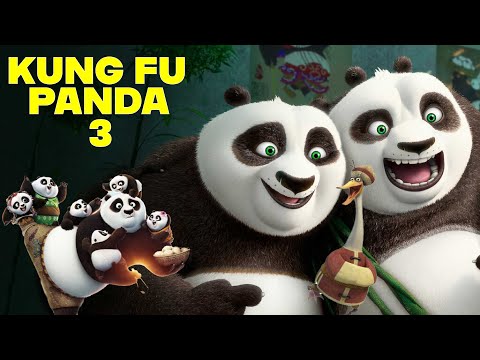 PO CONOCE A Su Verdadero PADRE Kung Fu Panda 3