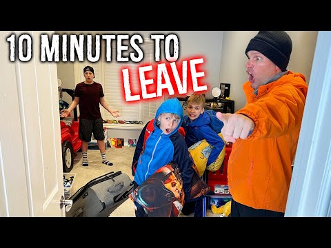 10 Minutes to Leave!