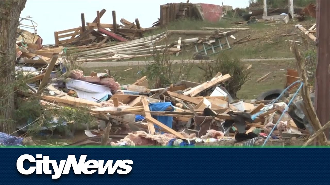 Central Alberta Tornado Aftermath