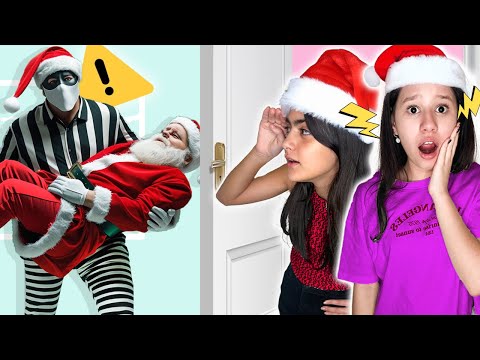 Papai noel Sumiu 🎅 Valentina e Maria Clara vão salvar o Natal🎄