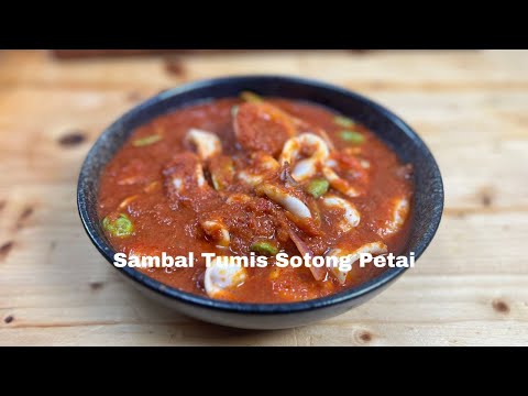 Sambal Tumis Sotong Petai Kak Yan.