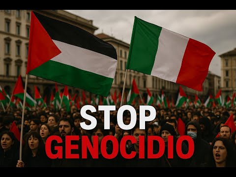 INDIFFERENZA O COSCIENZA? GLI ITALIANI FINALMENTE SCENDONO IN PIAZZA!#gaza