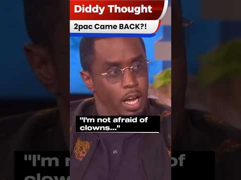 Diddy Gets Scared by Clown, Thinks 2Pac Is Back! 😳😂