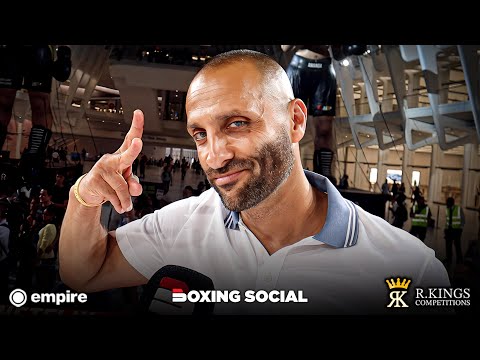 JAKE PAUL MANAGER NIKISA BIDARIAN ON KATIE TAYLOR VS. AMANDA SERRANO 3