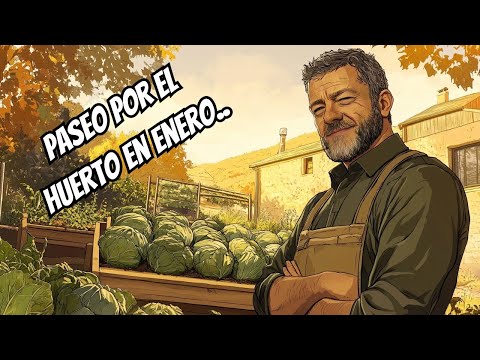 Así Produce un Huerto Ecológico en enero... Tour por el Huerto y más Cositas al Final