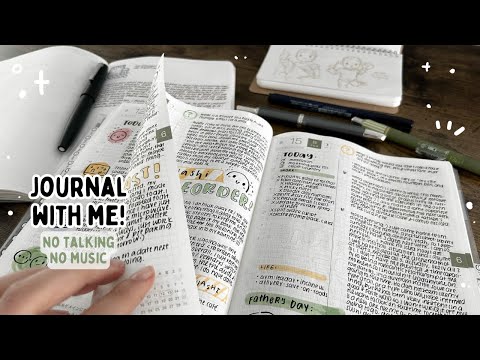 Quiet Journaling Session No.5 | No Talking & No Music