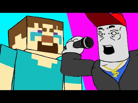 Minecraft vs Roblox (ft. Steve) | Animated Song & Rap Battle