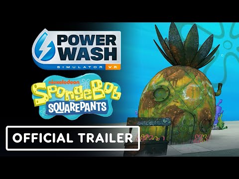 PowerWash Simulator VR x SpongeBob SquarePants - Official Special Pack Teaser Trailer