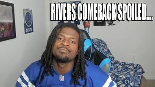 PHILIP RIVERS COMEBACK SPOILED ! COLTS FAN REACTS TO TOUGH LOSS VS SEAHAWKS!