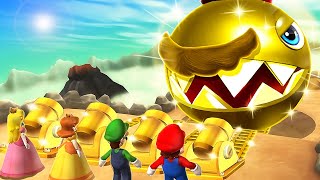 Mario Party 9 Boss Rush - Daisy Vs Peach Vs Mario Vs Luigi (Master Difficulty)