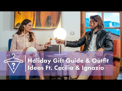 Holiday Gift Guide and Outfit Ideas with Cecilia and Ignazio | #StyledByGUESS