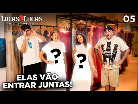 ESCOLHENDO OS VESTIDOS DAS NOSSAS IRMÃS PRO CASAMENTO - Lucas & Lucas - O Reality Show (Episódio 5)
