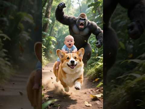 Heroic Pup Rescued The Baby | AI Rescue Story | #Rescue #Story #AI