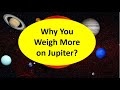 Understanding Weight and Gravity on Planets