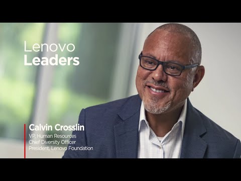 Meet Lenovo Leader Calvin Crosslin