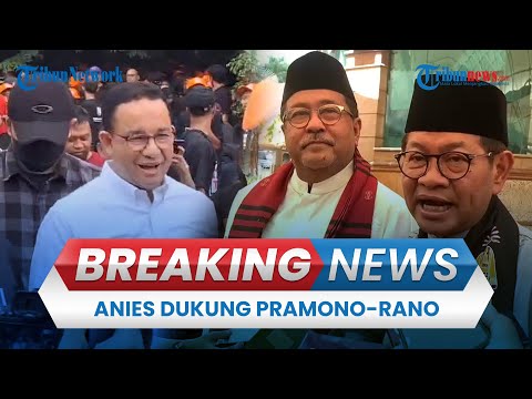 ?BREAKING NEWS: Anies Baswedan Deklarasi Dukungan untuk Pramono-Rano, Siap Kalahkan RK-Suswono