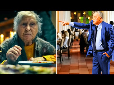 El Gerente De Un Restaurante Echa A Una Anciana Por Su Aspecto. Al Día Siguiente Un Mercedes Llegó…