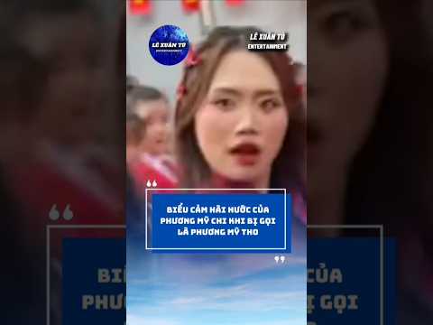 Biểu cảm hài hước của Phương Mỹ Chi khi bị các fan gọi chêu thành Phương Mỹ Tho #shorts