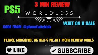 Vido-Test : Worldless 3 Min Review