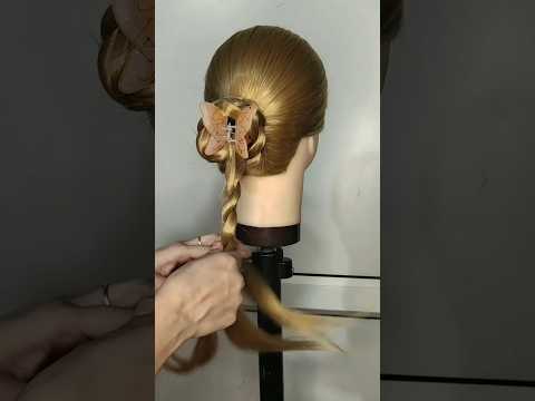 Butterfly clip juda hair style #reels #trending #viralvideo #viralshorts