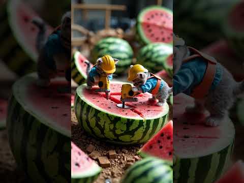 apple 🍎 contraction | watermelon construction 🏗️🚧. | #shorts #trending #youtubeshorts #apple