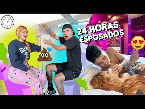 24 HORAS ESPOSADOS *Terminamos durmiendo juntos y esto pasó* 👩‍❤️‍💋‍👨🔥| Maiye Torrex |