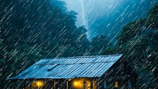 Rain Sounds for Sleeping – Soothing Stormy Night to Quiet the Mind and Fall Asleep
