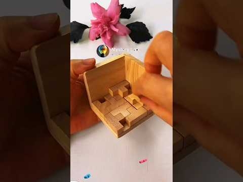 Cara Menyusun Kubus dengan 54 Balok Trapezium #tekateki #puzzle #tutorial